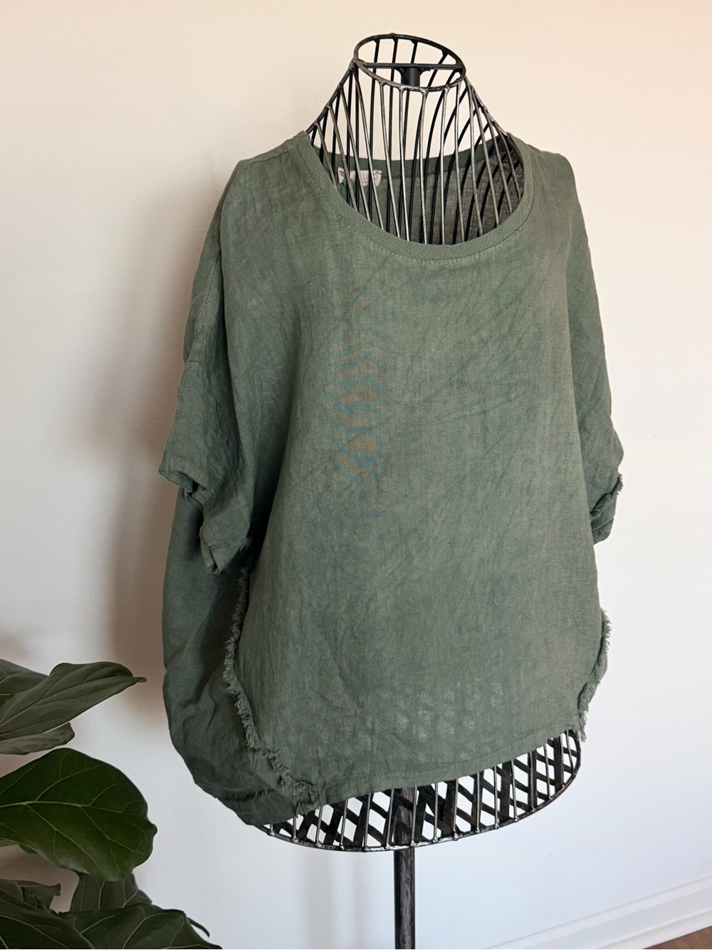 Luxury Linen Top